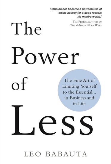 Εικόνα από THE POWER OF LESS