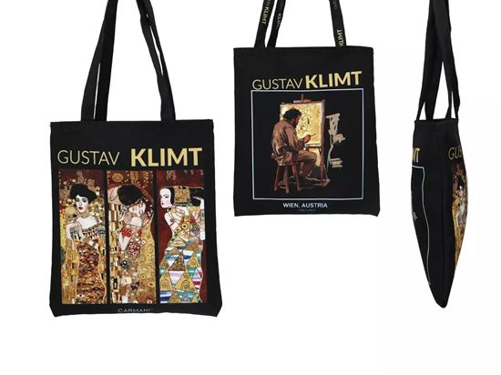 Εικόνα από ΤΣΑΝΤΑ ΒΙΒΛΙΟΥ G. KLIMT COLLAGE