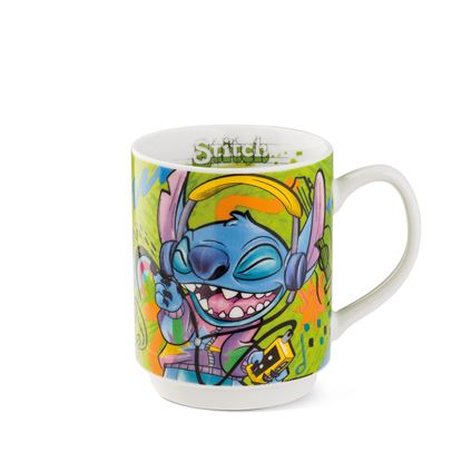 Εικόνα της DISNEY ΚΟΥΠΑ ΚΕΡΑΜΙΚΗ STITCH ΠΡΑΣΙΝΗ 350ml