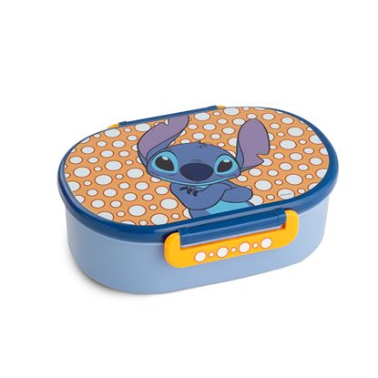 Εικόνα της ΦΑΓΗΤΟΔΟΧΕΙΟ DISNEY LUNCH BOX  STITCH ΜΠΛΕ 18x6