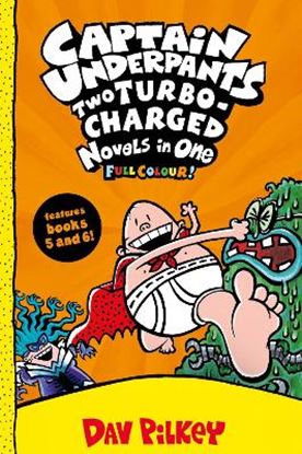 Εικόνα της CAPTAIN UNDERPANTS: TWO TURBO-CHARGED NOVELS IN ONE (FULL COLOUR!) PB