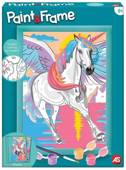 Εικόνα από PAINT & FRAME ΖΩΓΡΑΦΙΖΩ ΜΕ ΑΡΙΘΜΟΥΣ: MAGIC UNICORN