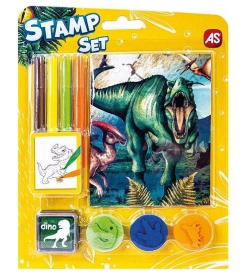 Εικόνα από ΣΕΤ ΖΩΓΡΑΦΙΚΗΣ POCKET ΔΕΙΝΟΣΑΥΡΟΙ STAMP SET