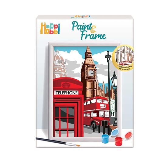 Εικόνα από HAPPIHOBBI PAINT & FRAME: MAJESTIC LONDON