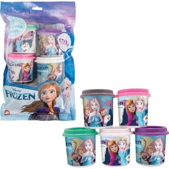 Εικόνα από ΠΛΑΣΤΕΛΙΝΗ DISNEY FROZEN ΣΑΚΟΥΛΑΚΙ ΜΕ 5 ΒΑΖΑΚΙΑ & ΚΑΠΑΚΙΑ ΚΑΛΟΥΠΑΚΙΑ 114GR