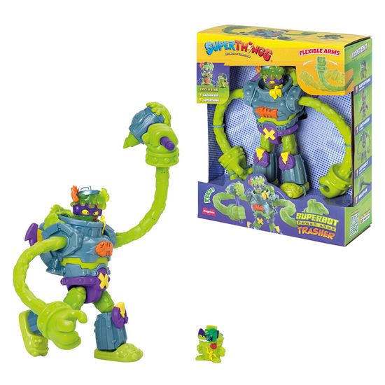 Εικόνα από SUPERTHINGS SUPERBOT POWER ARMS ΜΕ ΦΙΓΟΥΡΕΣ TRASHER