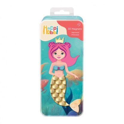 Εικόνα της HAPPIHOBBI MAGNET TINS : MERMAID PRINCESS