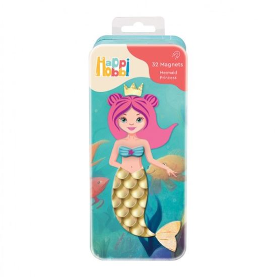 Εικόνα από HAPPIHOBBI MAGNET TINS : MERMAID PRINCESS