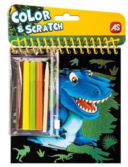 Εικόνα από ΣΕΤ ΖΩΓΡΑΦΙΚΗΣ POCKET ΔΕΙΝΟΣΑΥΡΟΙ COLOR & SCRATCH