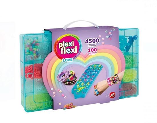 Εικόνα από PLEXI FLEXI LOVE ΜΕΓΑΛΗ ΘΗΚΗ ΜΕ 4500 ΛΑΣΤΙΧΑΚΙΑ & 100 ΑΞΕΣΟΥΑΡ