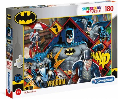 Εικόνα της CLEMENTONI SUPERCOLOR PUZZLE 180TMX BATMAN