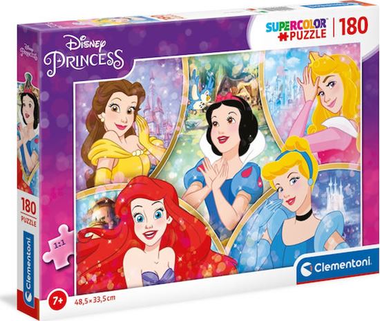 Εικόνα από CLEMENTONI SUPERCOLOR PUZZLE DISNEY PRINCESS 180TMX