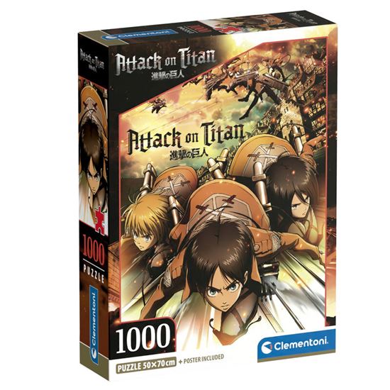 Εικόνα από ΠΑΖΛ 1000 H.Q. ATTACK ON TITANS - COMPACT BOX