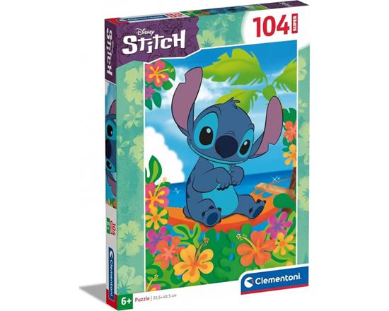 Εικόνα από CLEMENTONI SUPERCOLOR PUZZLE 104TMX STITCH