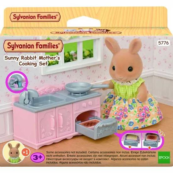 Εικόνα από SYLVANIAN FAMILIES SUNNY RABBIT MOTHER'S COOKING SET