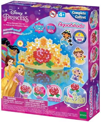 Εικόνα της AQUABEADS DISNEY PRINCESS TIARA SET