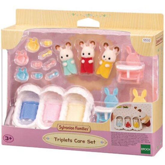 Εικόνα από SYLVANIAN FAMILIES TRIPLETS CARE SET