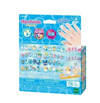 Εικόνα της AQUABEADS NAIL ART STARS & UNICORNS NAIL REFILL KIT
