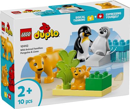 Εικόνα της LEGO® DUPLO®: WILD ANIMAL FAMILIES: PENGUINS & LIONS