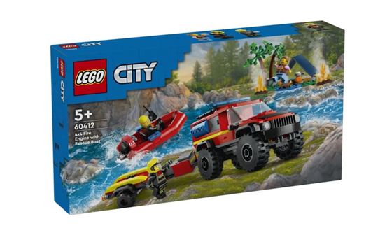Εικόνα από LEGO® CITY: 4X4 FIRE TRUCK WITH RESCUE BOAT