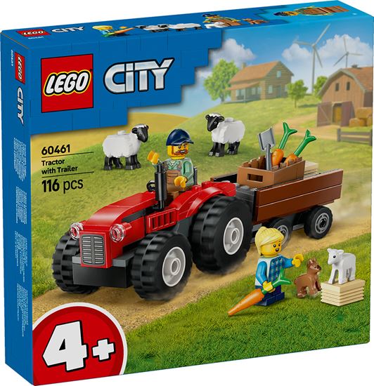 Εικόνα από LEGO® CITY: RED FARM TRACTOR WITH TRAILER & SHEEP
