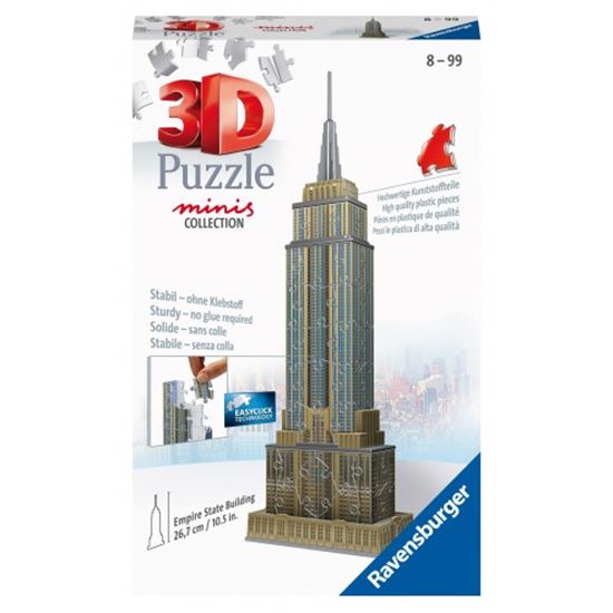 Εικόνα από 3D PUZZLE MINI 54 ΤΕΜ. EMPIRE STATE BUILDING