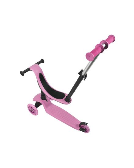Εικόνα από SHOKO ΠΑΙΔΙΚΟ SCOOTER ΠΟΛΥΜΟΡΦΙΚΟ 3 IN 1 ΡΟΖ
