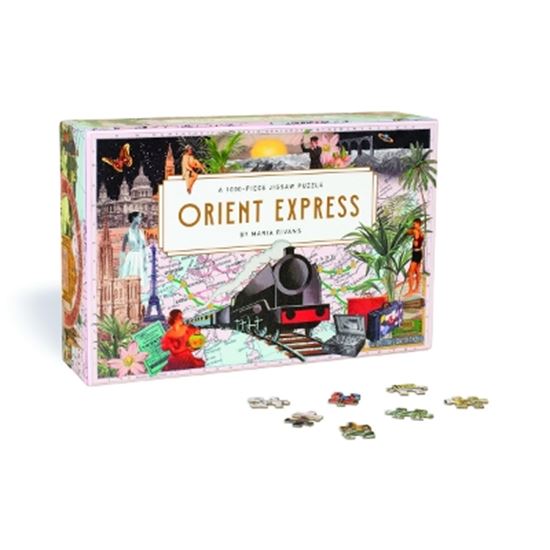 Εικόνα από ORIENT EXPRESS : A 1000-PIECE JIGSAW PUZZLE
