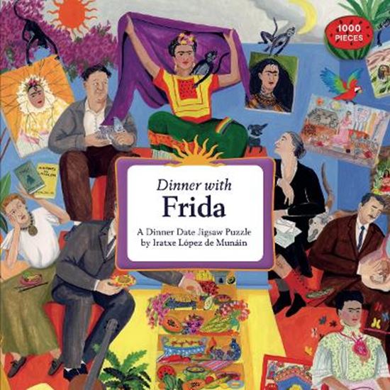Εικόνα από DINNER WITH FRIDA : A 1000-PIECE JIGSAW PUZZLE