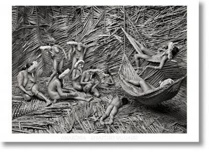 Εικόνα της SEBASTI?O SALGADO. AMAZΟNIA. POSTER 'ZO'E WOMEN'