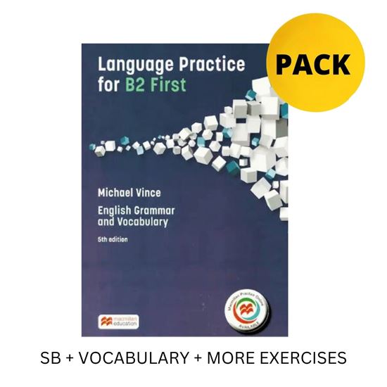 Εικόνα από LANGUAGE PRACTICE FOR B2 FIRST (SB + VOCABULARY + MORE EXERCISES) 5TH ED N/E