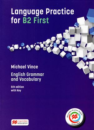 Εικόνα της LANGUAGE PRACTICE FOR B2 FIRST SB WITH KEY (+ MPO PACK) 5TH ED N/E