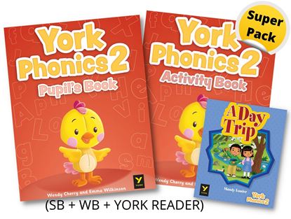 Εικόνα της YORK PHONICS LEVEL 2 SUPER PACK (SB + WB + YORK READER)