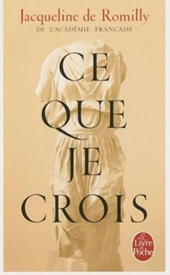 Εικόνα από CE QUE JE CROIS POCHE