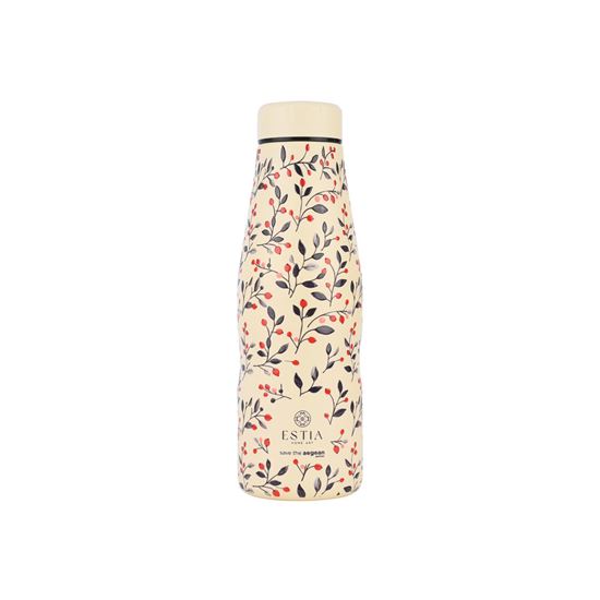 Εικόνα από ΘΕΡΜΟΣ TRAVEL FLASK SAVE THE AEGEAN 500ml BLOOM BEIGE