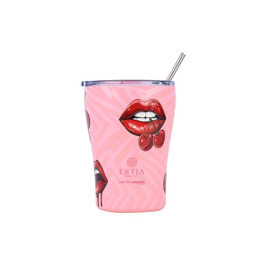 Εικόνα από ΘΕΡΜΟΣ COFFEE MUG SAVE THE AEGEAN 350ml BLUSH POP