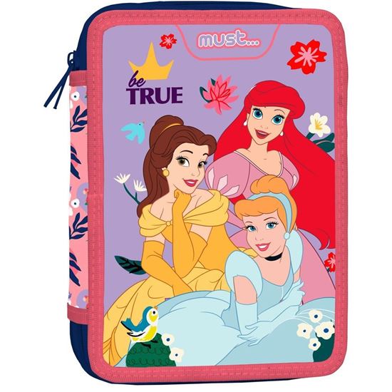 Εικόνα από MUST ΣΧΟΛΙΚΗ ΚΑΣΕΤΙΝΑ ΔΙΠΛΗ ΓΕΜΑΤΗ DISNEY PRINCESS BE TRUE