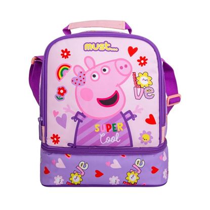 Εικόνα της ΤΣΑΝΤΑΚΙ ΦΑΓΗΤΟΥ PEPPA PIG SUPER COOL MUST ΙΣΟΘΕΡΜΙΚΟ ΜΕ 2 ΘΗΚΕΣ