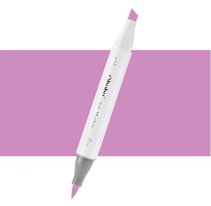 Εικόνα της ΜΑΡΚΑΔΟΡΟΣ OHUHU MARKER ΜΕ ΔΙΠΛΗ ΜΥΤΗ - DARK ORCHID RV200