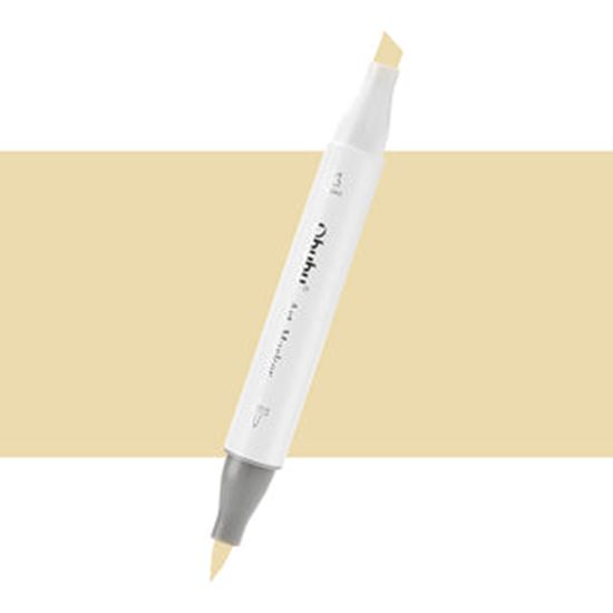 Εικόνα από ΜΑΡΚΑΔΟΡΟΣ OHUHU MARKER ΜΕ ΔΙΠΛΗ ΜΥΤΗ - YELLOW DAHLIA Y260