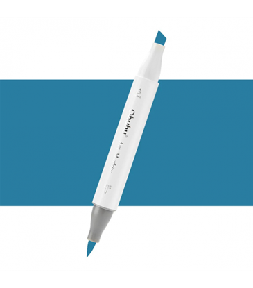 Εικόνα της ΜΑΡΚΑΔΟΡΟΣ OHUHU MARKER ΜΕ ΔΙΠΛΗ ΜΥΤΗ - ANTWERP BLUE B290
