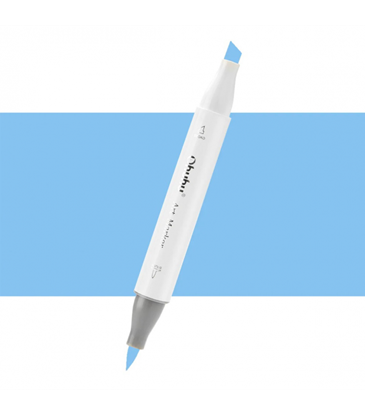 Εικόνα της ΜΑΡΚΑΔΟΡΟΣ OHUHU MARKER ΜΕ ΔΙΠΛΗ ΜΥΤΗ - AQUAMARINE B140