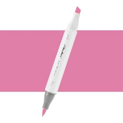 Εικόνα της ΜΑΡΚΑΔΟΡΟΣ OHUHU MARKER ΜΕ ΔΙΠΛΗ ΜΥΤΗ - APRICOT PINK RV320