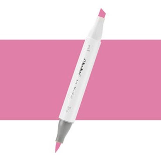 Εικόνα από ΜΑΡΚΑΔΟΡΟΣ OHUHU MARKER ΜΕ ΔΙΠΛΗ ΜΥΤΗ - APRICOT PINK RV320