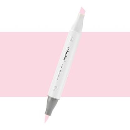 Εικόνα της ΜΑΡΚΑΔΟΡΟΣ OHUHU MARKER ΜΕ ΔΙΠΛΗ ΜΥΤΗ - SHADOW PINK RV270