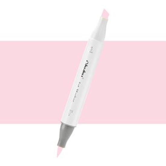 Εικόνα από ΜΑΡΚΑΔΟΡΟΣ OHUHU MARKER ΜΕ ΔΙΠΛΗ ΜΥΤΗ - SHADOW PINK RV270