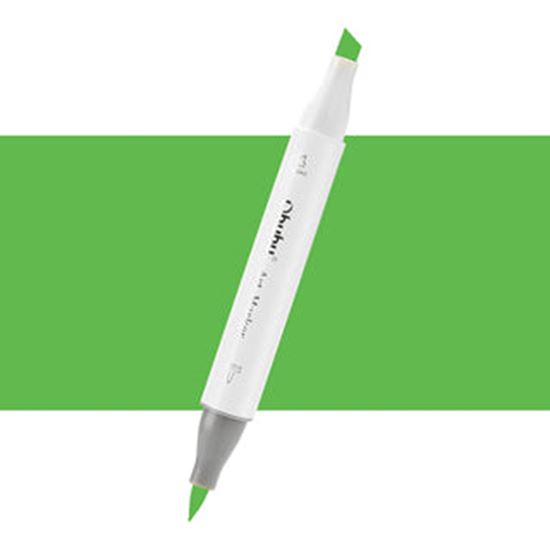 Εικόνα από ΜΑΡΚΑΔΟΡΟΣ OHUHU MARKER ΜΕ ΔΙΠΛΗ ΜΥΤΗ - OLIVE GREEN G190