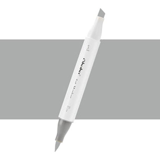 Εικόνα από ΜΑΡΚΑΔΟΡΟΣ OHUHU MARKER ΜΕ ΔΙΠΛΗ ΜΥΤΗ - GREEN GREY 06 GG060