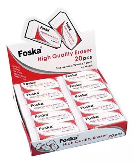 Εικόνα από ΓΟΜΑ  ΛΕΥΚΗ FOSKA ΑΡ6020