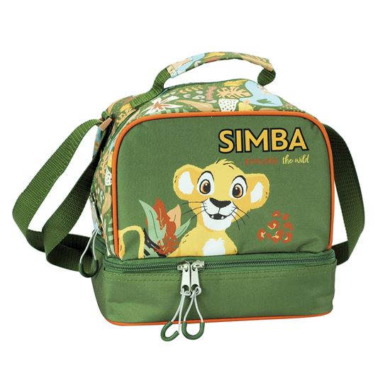 Εικόνα από GIM ΤΣΑΝΤΑΚΙ ΦΑΓΗΤΟΥ ΟΒΑΛ ANIMALS SIMBA 341-26220